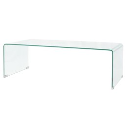 STOLIK KAWOWY SZKŁO HARTOWANE 98X45X30CM