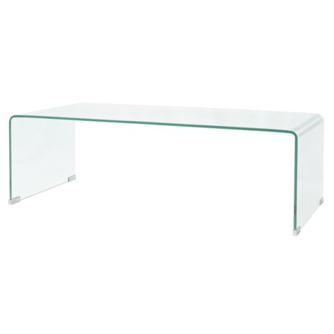 STOLIK KAWOWY SZKŁO HARTOWANE 98X45X30CM