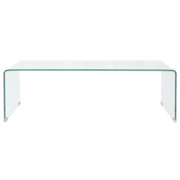 STOLIK KAWOWY SZKŁO HARTOWANE 98X45X30CM