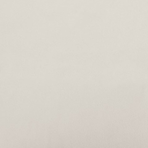 FOTEL KREMOWY OBITY AKSAMITEM