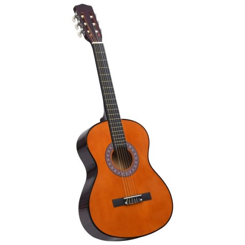 GITARA KLASYCZNA DLA POCZĄTKUJĄCYCH 3/4 (36") LIPA