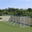 KOJEC ZEWNĘTRZNY DLA PSA 2X14X2 M STAL GALWANIZOWANA