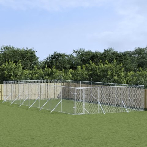 KOJEC ZEWNĘTRZNY DLA PSA 6X14X2 M STAL GALWANIZOWANA