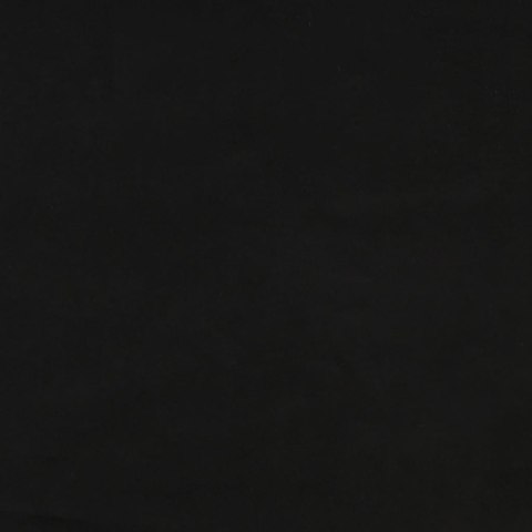 HOKERY 2 SZT CZARNE OBITE AKSAMITEM