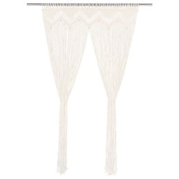 ZASŁONA Z MAKRAMY 140X240CM BAWEŁNA