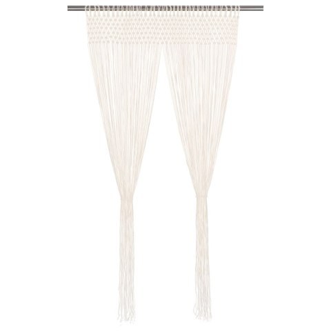 ZASŁONA Z MAKRAMY 140X240CM BAWEŁNA