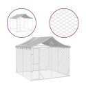 KOJEC DLA PSA Z DACHEM SREBRNY 3X3X2,5M STAL GALWANIZOWANA