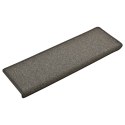 NAKŁADKI NA SCHODY 15 SZT 65X21X4CM CIEMNOSZARE