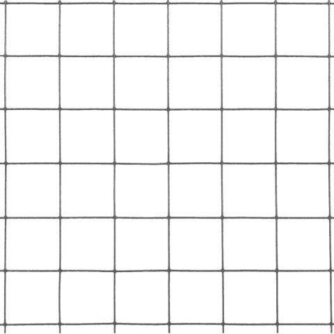 OGRODZENIE Z SIATKI STAL I PVC 10X1M SZARE