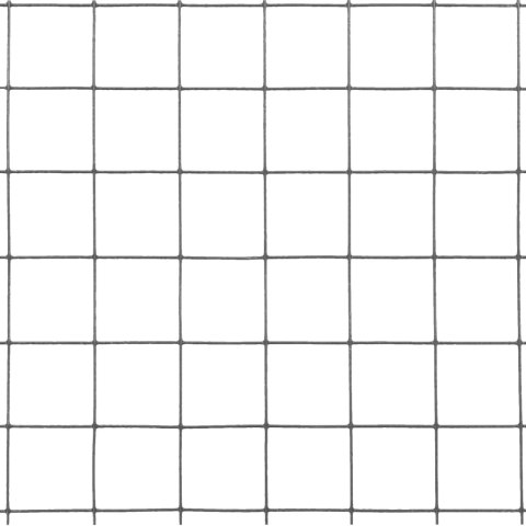 OGRODZENIE Z SIATKI STAL I PVC 25X0,5M SZARE