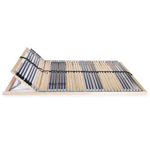STELAŻ DO ŁÓŻKA Z 42 LISTWAMI 7 STREF 140X200CM