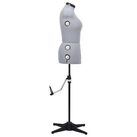 MANEKIN KRAWIECKI DAMSKI REGULOWANY SZARY M ROZMIAR 40-46