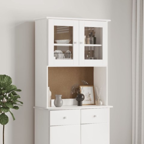 NASTAWKA DO KOMODY ALTA BIAŁA 77X30X92CM SOSNA