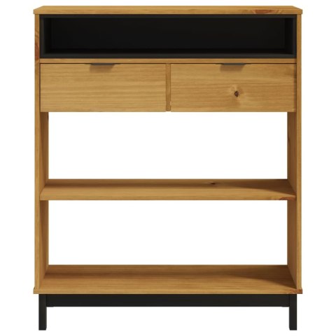 STOLIK BAROWY FLAM 92X45X110CM DREWNO SOSNOWE