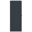 SZAFKA NA DOKUMENTY ANTRACYTOWA 90X40X105CM STALOWA