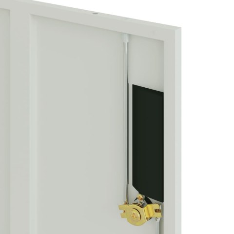 SZAFKA NA DOKUMENTY SZARA 90X40X40CM STALOWA