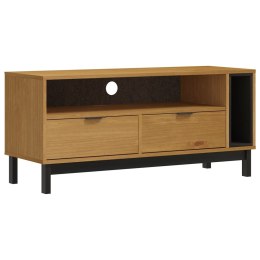 SZAFKA POD TV FLAM 110X40X50CM DREWNO SOSNOWE