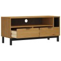 SZAFKA POD TV FLAM 110X40X50CM DREWNO SOSNOWE