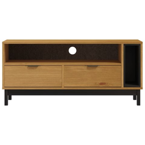 SZAFKA POD TV FLAM 110X40X50CM DREWNO SOSNOWE