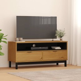 SZAFKA POD TV FLAM 110X40X50CM DREWNO SOSNOWE
