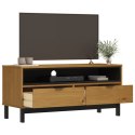 SZAFKA POD TV FLAM 110X40X50CM DREWNO SOSNOWE