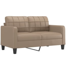 2-OSOBOWA SOFA KOLOR CAPPUCCINO 140CM SZTUCZNA SKÓRA