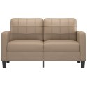 2-OSOBOWA SOFA KOLOR CAPPUCCINO 140CM SZTUCZNA SKÓRA
