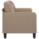 2-OSOBOWA SOFA KOLOR CAPPUCCINO 140CM SZTUCZNA SKÓRA
