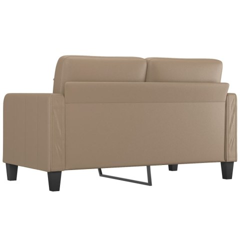2-OSOBOWA SOFA KOLOR CAPPUCCINO 140CM SZTUCZNA SKÓRA