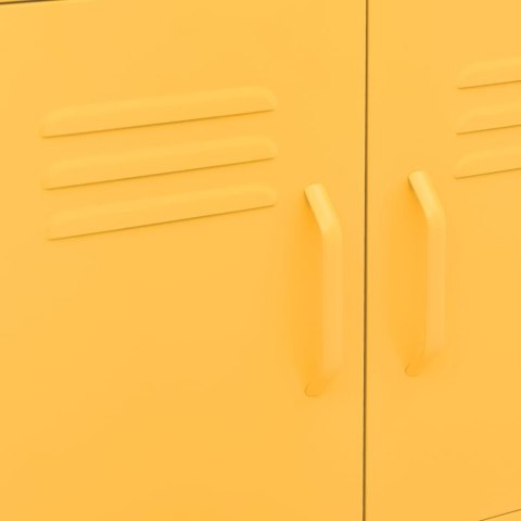 SZAFKA MUSZTARDOWA 60X35X56CM STALOWA