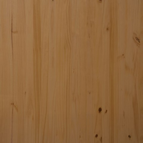 SZAFKA NA KÓŁKACH MOSS Z SZUFLADAMI MIODOWY BRĄZ SOSNA