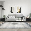 STOLIKI KAWOWE 2 SZT CZARNE 50X50X40CM