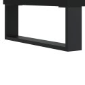 STOLIKI KAWOWE 2 SZT CZARNE 50X50X40CM