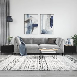 STOLIKI KAWOWE 2 SZT CZARNE 50X50X40CM