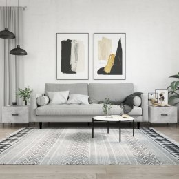 STOLIKI KAWOWE 2 SZT SZAROŚĆ BETONU 50X50X40CM