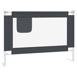 BARIERKA OCHRONNA DO ŁÓŻKA OSŁONA BRAMKA -BED RAIL 90X25CM CIEMNOSZARA