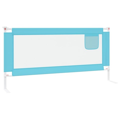 BARIERKA OCHRONNA DO ŁÓŻKA OSŁONA BRAMKA -BED RAIL 190X25CM NIEBIESKA