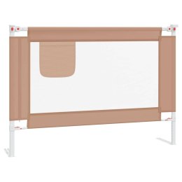 BARIERKA OCHRONNA DO ŁÓŻKA OSŁONA BRAMKA -BED RAIL 90X25CM TAUPE