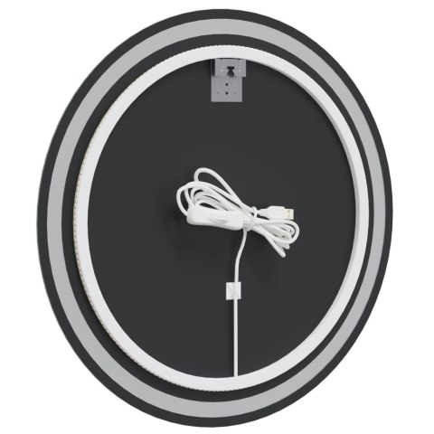 LUSTRO ŁAZIENKOWE Z LED OKRĄGŁE 70CM