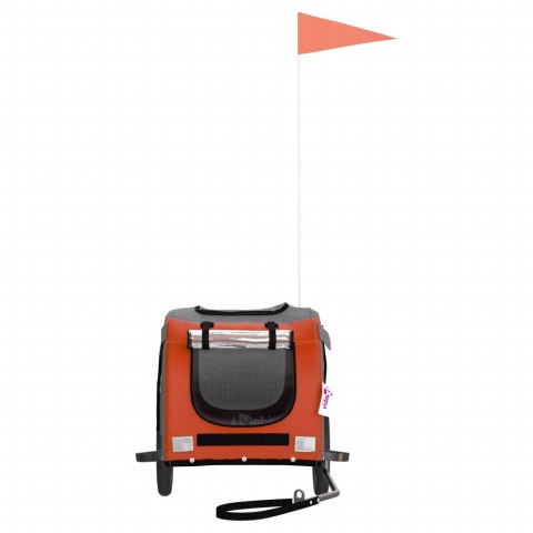 PRZYCZEPKA ROWEROWA DLA ZWIERZĄT PSA KOTA OXFORD ŻELAZO