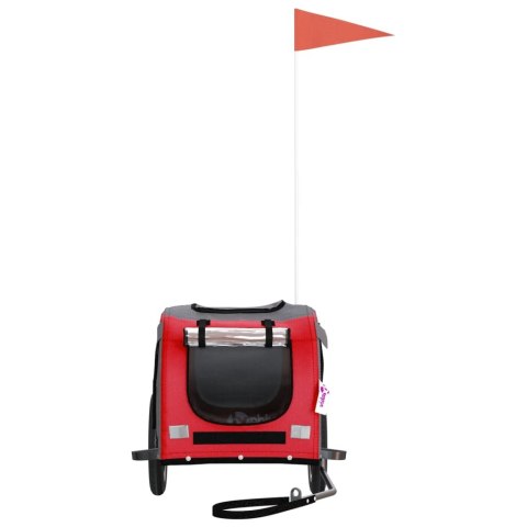 PRZYCZEPKA ROWEROWA DLA ZWIERZĄT PSA KOTA OXFORD ŻELAZO