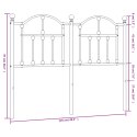 METALOWE WEZGŁOWIE BIAŁE 120CM