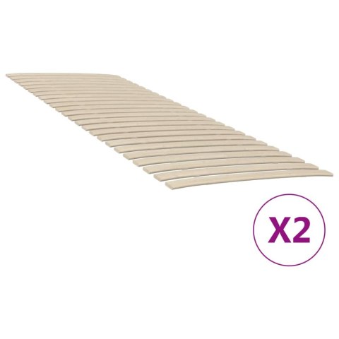 STELAŻE DO ŁÓŻKA 48 LISTEW 2 SZT 80X200CM