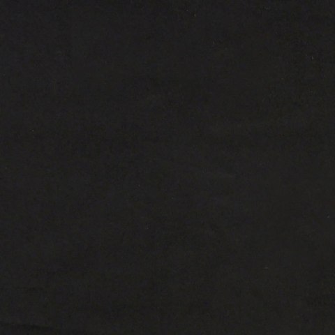 SOFA Z MATERACEM DO SPANIA CZARNA 90X200CM AKSAMIT