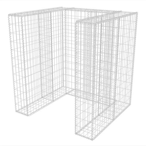 GABION DO OSŁONIĘCIA KOSZA NA ŚMIECI 110X100X120CM