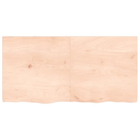 BLAT DO ŁAZIENKI 120X60X4CM SUROWE DREWNO