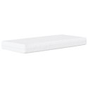 SOFA Z MATERACEM DO SPANIA JASNOSZARA 90X200CM TKANINA