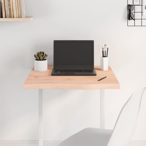 BLAT STOŁU 60X60X4CM SUROWE DREWNO DĘBOWE