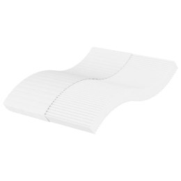 MATERAC PIANKOWY BIAŁY 120X200CM TWARDOŚĆ H2/H3