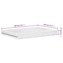 MATERAC PIANKOWY BIAŁY 120X200CM TWARDOŚĆ H2/H3